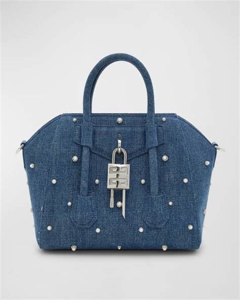 givenchy antigona mini mastic|mini antigona lock denim tote bag.